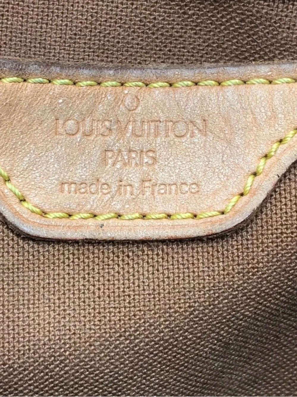 Louis Vuitton Brown Monogram Canvas Backpack